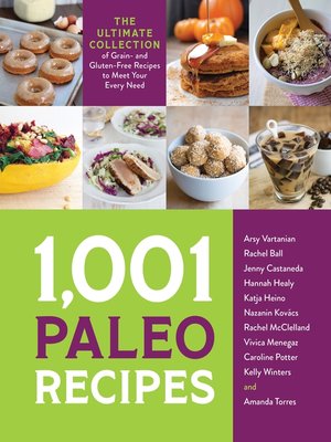 cover image of 1,001 Paleo Recipes